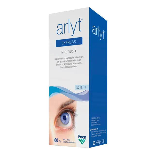 Arlyt Express Solución Multiuso Multipropósito Estéril 60ml