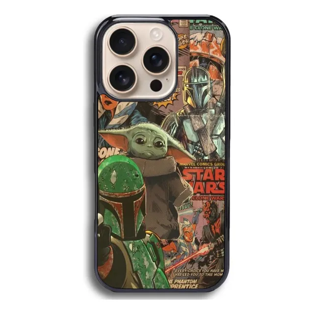 Funda Antigolpes Para Iphone Y Otros Mandalorian Baby Yoda Iphone 7 Plus / 8 Plus