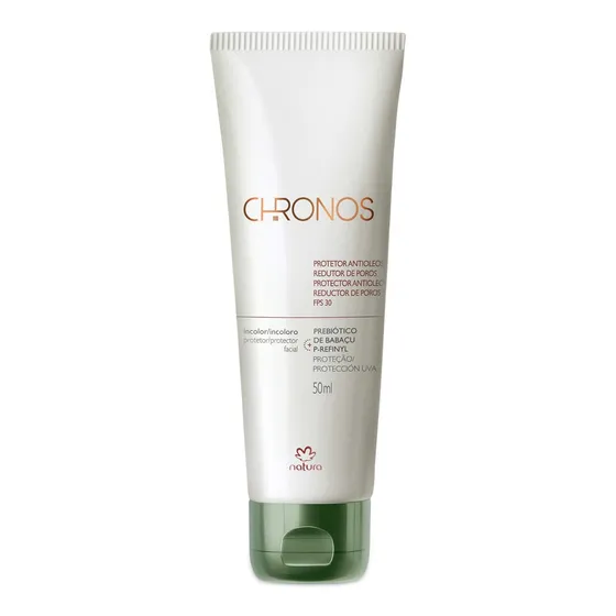 Natura Chronos Protetor Solar Fps30 Antioliosadade Incolor
