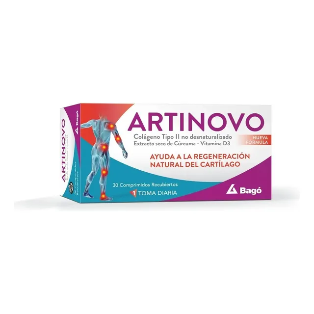 Artinovo Regeneración Natural Del Cartílago Colágeno 30 Comp Sabor Sin sabor