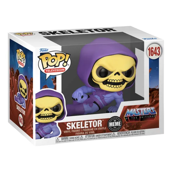 Funko Pop Skeletor #1643 Motu Facts Meme