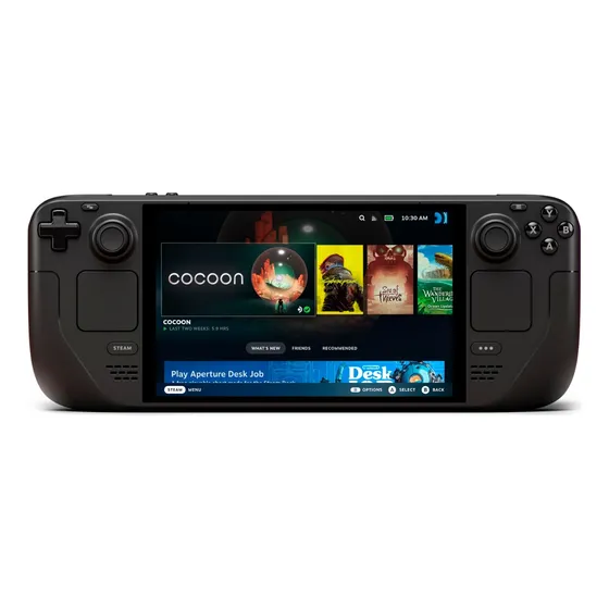 Console Portatil Valve Steam Deck Oled 7  1tb 16gb Ram-preto