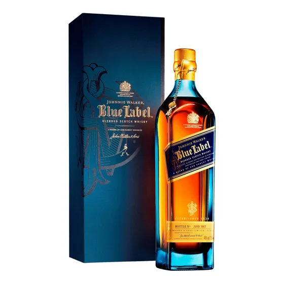 Whisky Jhonnie Walker Blue Label 750ml Etiqueta Azul
