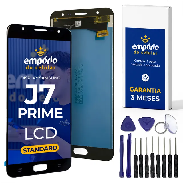 Tela J7 Prime Display Frontal Lcd Compatível Empório