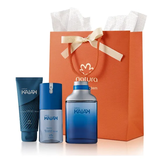 Perfume Kayak Masculino Pack + Deo Corporal + Post Barba