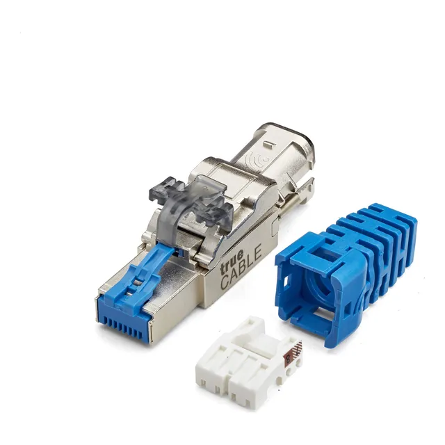 Conector Rj45 Macho Modular Truecable Cat6a Sin