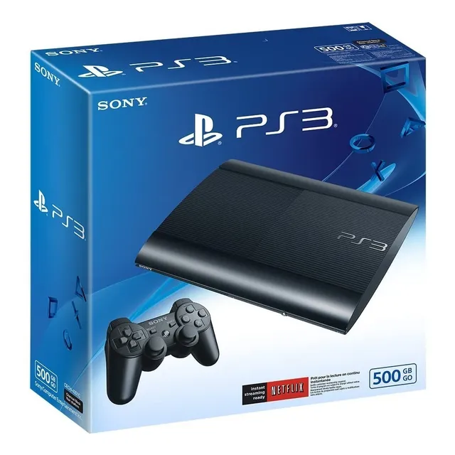 Play Station 3 Ps3 Super Slim 500gb + 31 Juegos Digitales