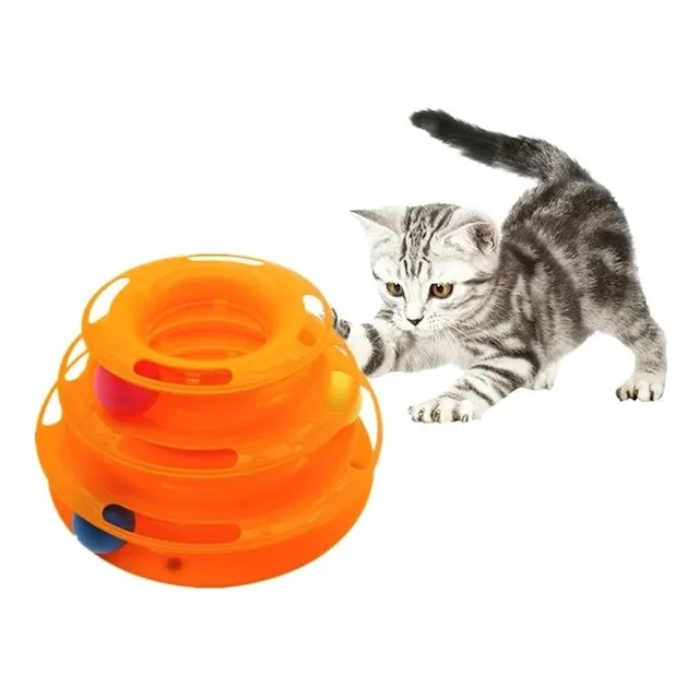 El Disco Cat Tower Tracks Juguete Para Gato