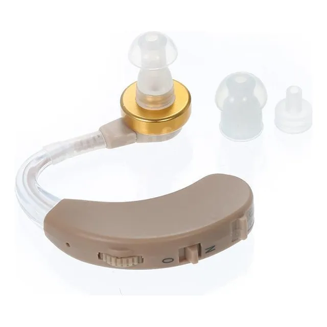 2 Mini Audífonos Amplificador Sonido Auditiva Sordera +envio
