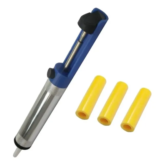 Kit Sugador De Solda Com 3 Protetores De Bico
