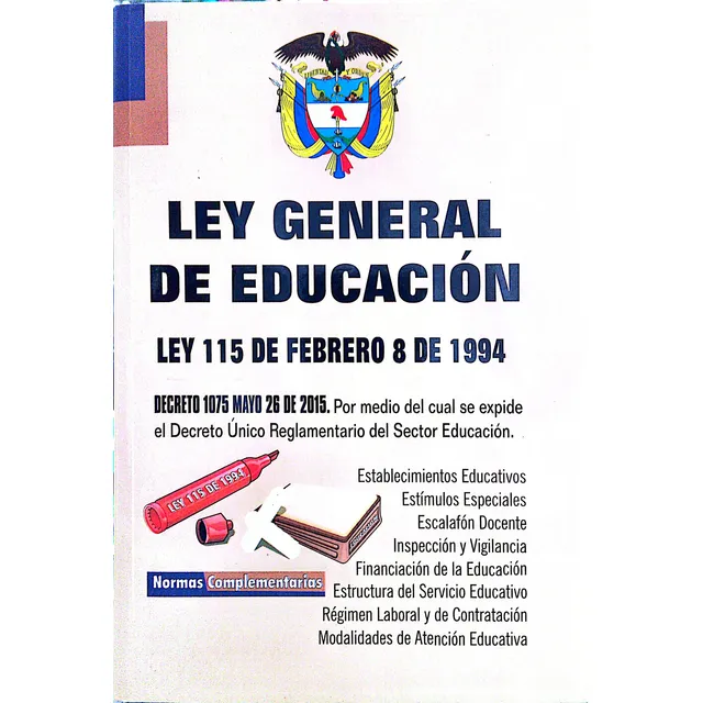 Ley General De Educación Edición 2025 Libro Original
