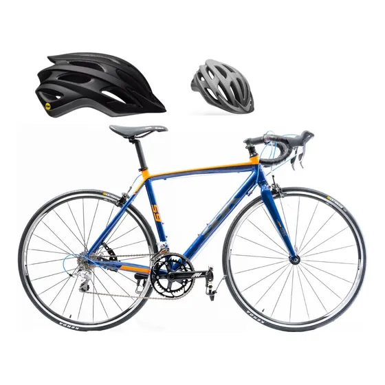 Bicicleta De Ruta Speed Road S9 Rodado 28 + Casco Bell Regal