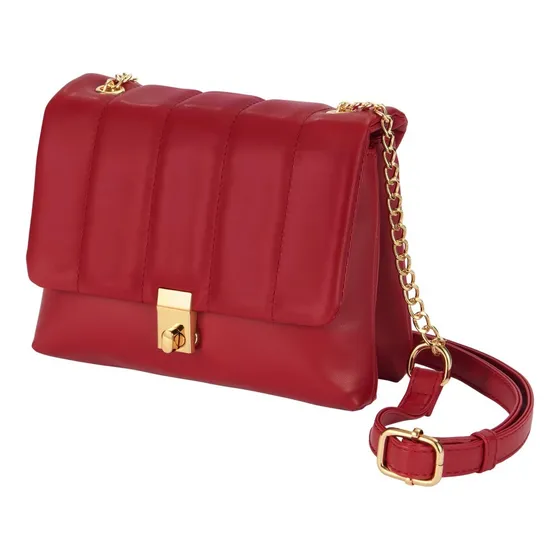 Mini Bolso. Material Tipo Cuero. Cabe Celular Y Maquillaje.