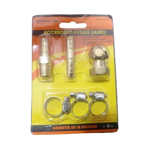 Acoples Para Aire 1/4 Gas Compresor 6 Piezas 