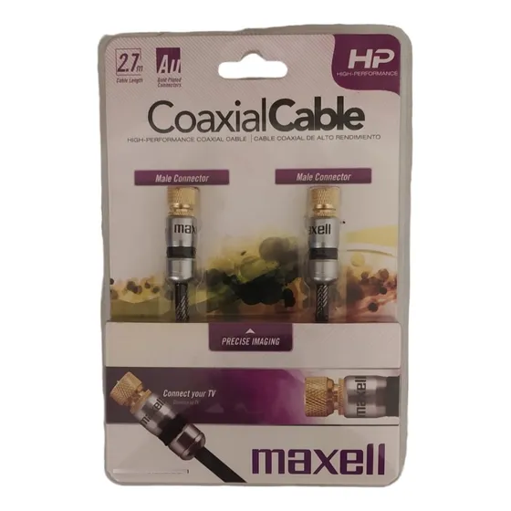 Cables Coaxial Maxell 2.7 Metros