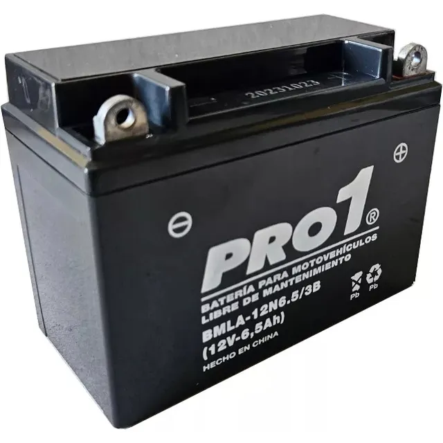 Bateria Moto Pro1 12n6.5-3b Sapucai Ceccato 150 Xmm Fas