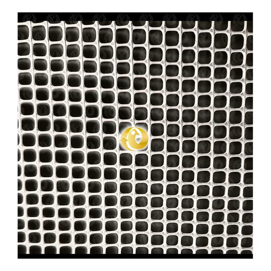 Malla Plástica Jardines 1m X 4m Cuadros 7mm X 7mm Premium