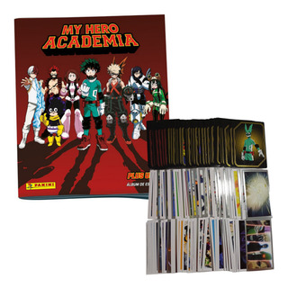 Album My Hero Academia + 100 Estampas Y 20 Tarjetas Panini Album My Hero Academia + 100 Estampas Y 20 Tarjetas Panini