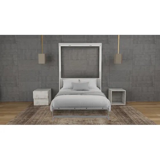 Base Cama Abatible Murphy Queen Size Madera Plegable Amanta