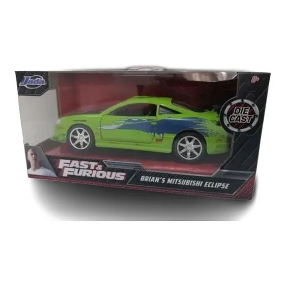 Mitsubishi Eclipse Brian's Escala 1/32 Rapido Y Furioso 