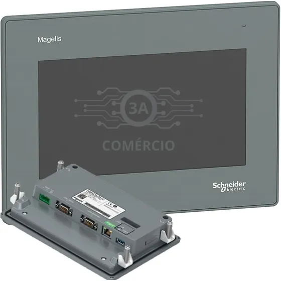 Ihm Schneider Gxu3512 Hmigxu3512 Rs485/422/232 Ethernet Usb