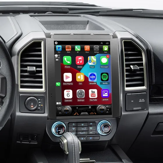 Para Ford Radio Upgrade Pantalla Tactil Qled Estereo Cpu Oem