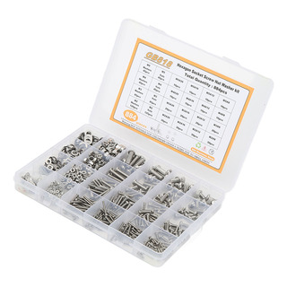 Juego De Tornillos Plano, 884 Piezas, Kit Surtido De Arandel Juego De Tornillos Plano, 884 Piezas, Kit Surtido De Arandel