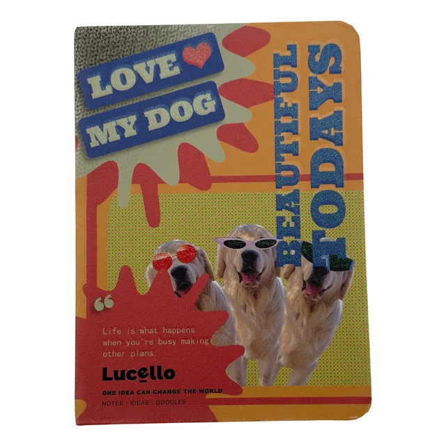 Cuaderno Bullet Journal De Bolsillo Libreta Pet Lover 96 H
