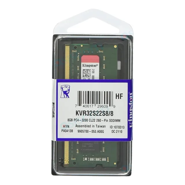  Memoria Kingston 8gb Ddr4 3200 Sodimm Notebook Tranza