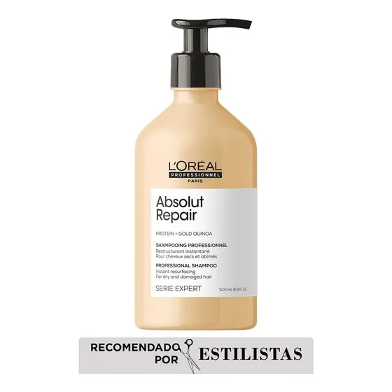 Shampoo L'Oréal Professionnel Absolut Repair 500ml | Cuotas sin interés
