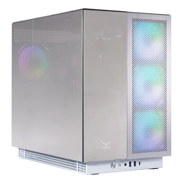 Gabinete Naceb Aether, Full Tower 4 Ventiladores Blanco