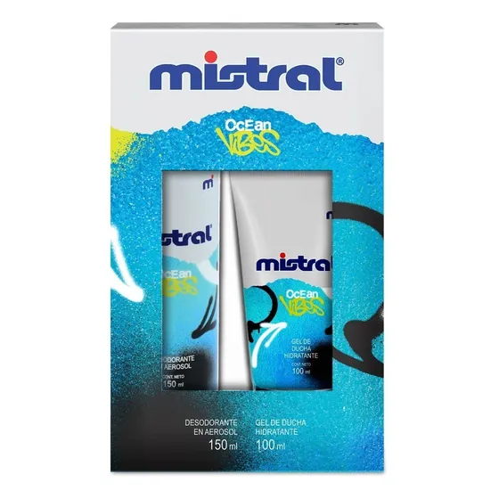 Est Mistral Ocean Vives  Desodorante 150ml + Gel Ducha 100gr