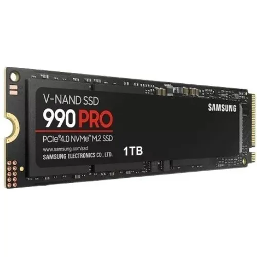 SSD Samsung 990 Pro Pcie 4.0 Nvme 2.0 SSD de 1 TB para PC Note E Gamer, color negro