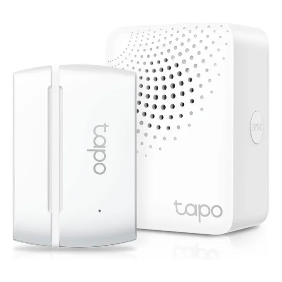 Kit De Alarma Tapo Hub H100 Sensor Magnético T110 Wifi App