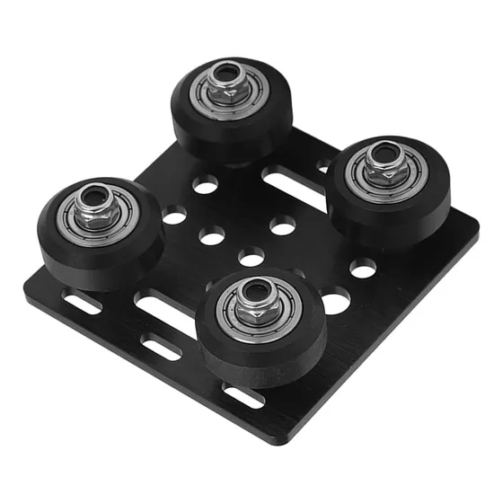 Placa Portico V Para Perfil Aluminio Serie 2020 Pieza 3d Cnc