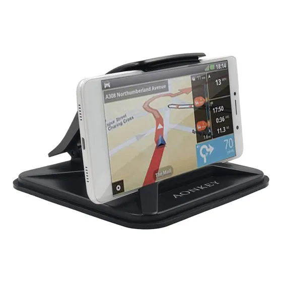 Soporte De Celular Para Auto Para Tablero - Negro