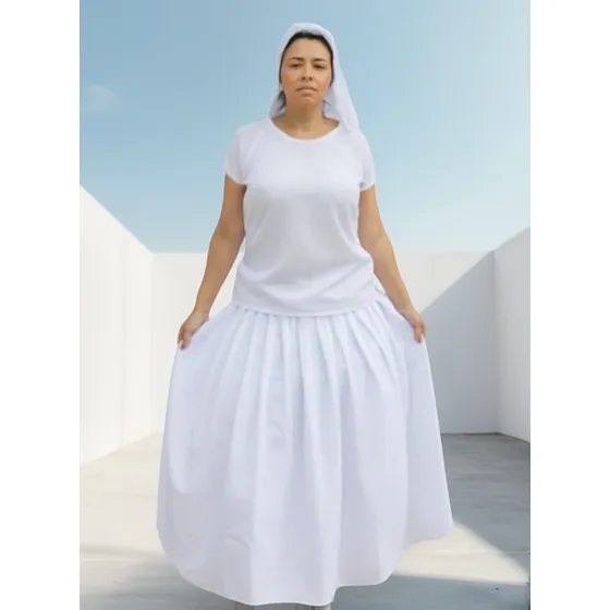Roupa De Ração Para Umbanda E Candomblé 2 Peças