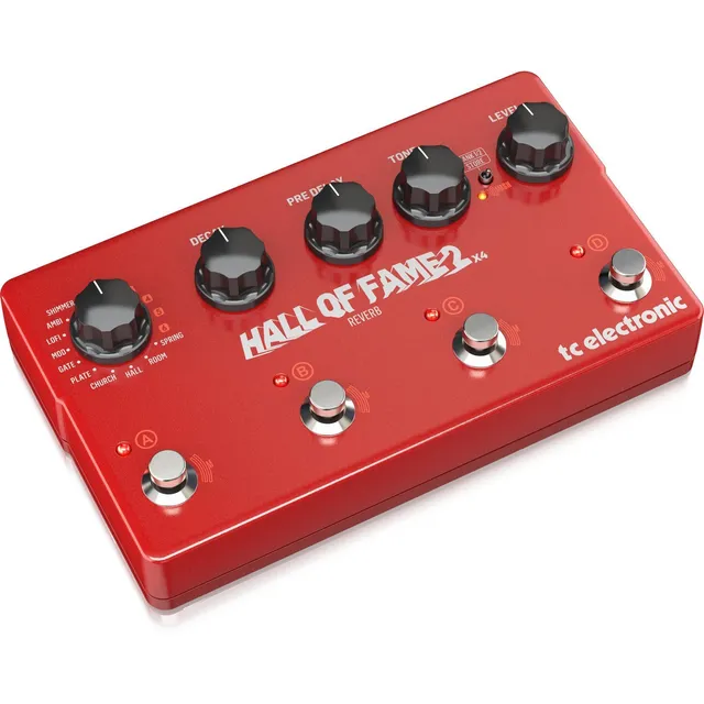 Pedal Reverb Tc Electronic Hall Of Fame 2 X4 Reverb 4 X Mash