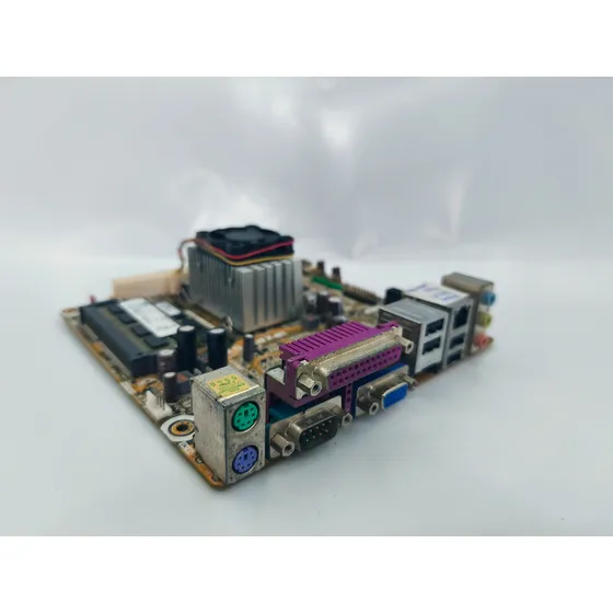 Placa Mãe Pcware Ipxpv-d3 Itx + Atom D525 + 4gb Com Espelho