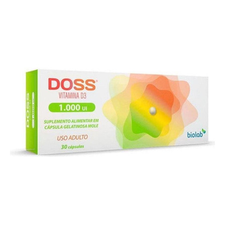 Doss Vitamina D 1000ui C/30 Capsulas Doss Vitamina D 1000ui C/30 Capsulas