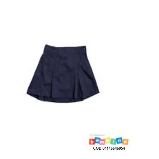 Falda Colegial Niña Bambino - Color Leer, Talla X