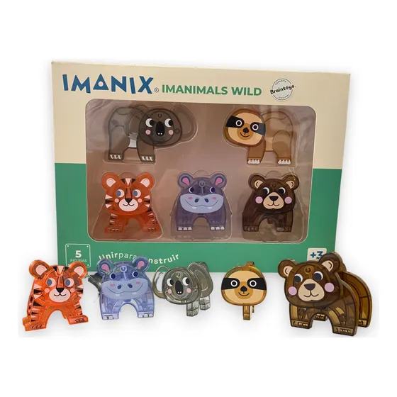 Braintoys Animales De Savana Imanix Magnético
