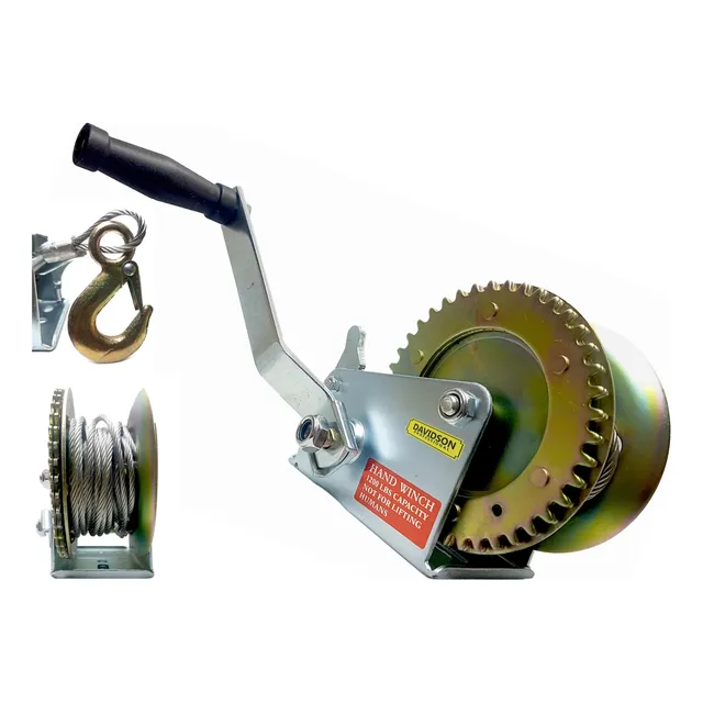 Malacate Nautico Manual - 1200 Lbs (544 Kgs) 