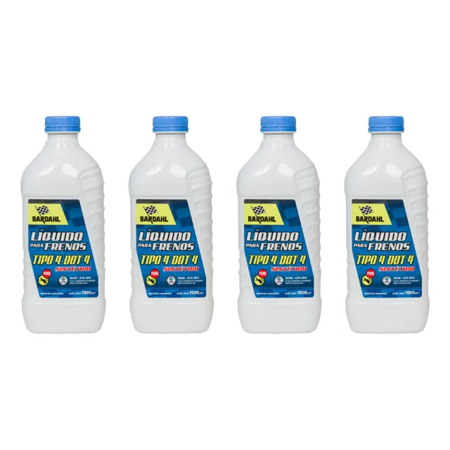 Liquido Para Frenos Dot 4 1 L Bardahl X 4uni