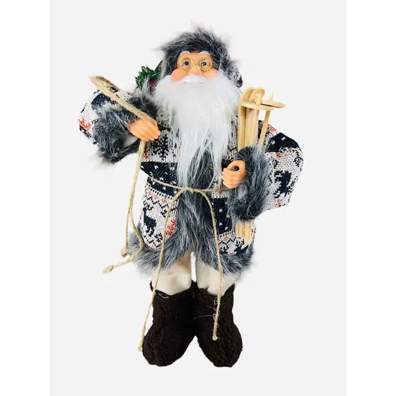 Papa Noel Grande Con  Movimiento Y Sonido Navidad
