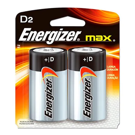 Pila Bateria Alcalina Max D2 Energizer Para Calefont
