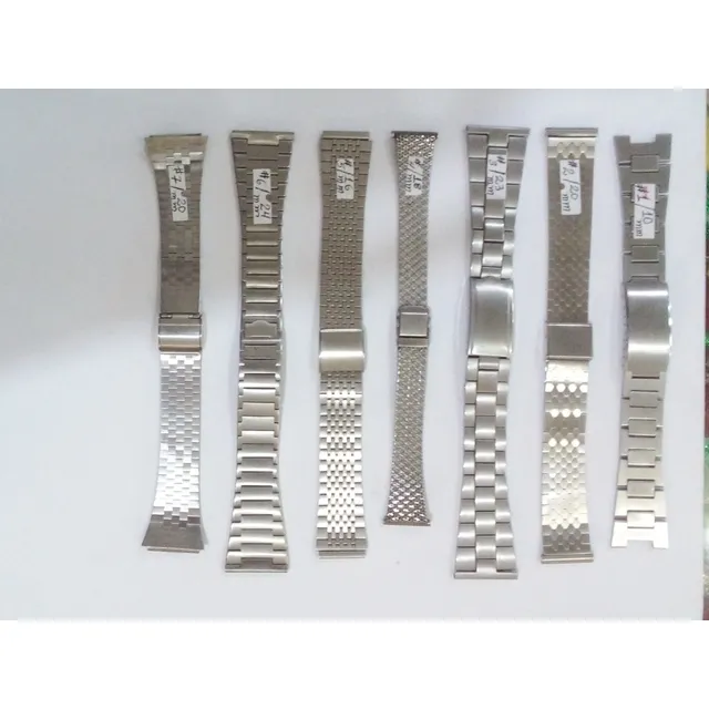Pulseras O Brazaletes De Acero Para Reloj. Nuevas