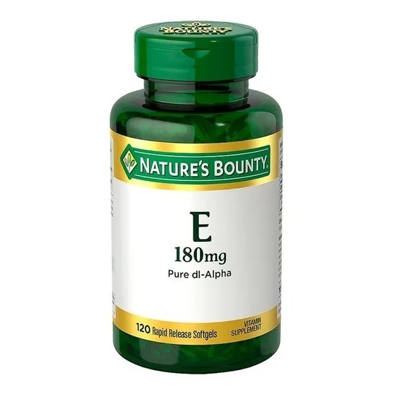 Natures Bounty Vitamina E 180mg Suplemento 120u Local