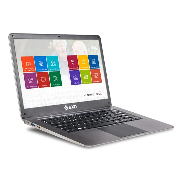 Notebook Exo T2-37 Mi Compu Fácil Ideal Adultos Mayores
