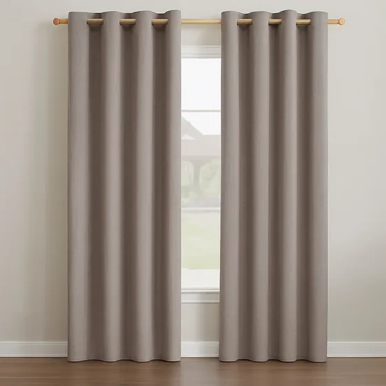 Cortina Semi Blackout Casatua Un Paño 140x220cm Aislante - Beige